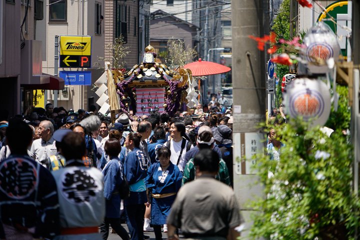 平成二十九年三社祭二之宮雷門四ヶ町渡御